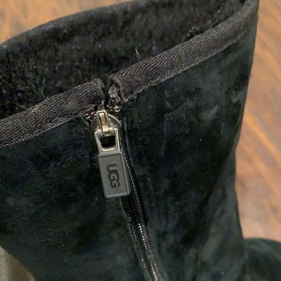 UGG AUSTRALIA: SUMNER BLACK BOOT size 7 . THE IDEAL ACCESSORY TO MINIMALIST GUC - Picture 7 of 9